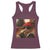 Funny Gangster Cats Christmas Racerback Tank Top Smoking Kitten Meme - Wonder Print Shop