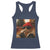 Funny Gangster Cats Christmas Racerback Tank Top Smoking Kitten Meme - Wonder Print Shop