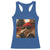 Funny Gangster Cats Christmas Racerback Tank Top Smoking Kitten Meme - Wonder Print Shop