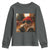 Funny Gangster Cats Christmas Youth Sweatshirt Smoking Kitten Meme - Wonder Print Shop