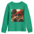 Funny Gangster Cats Christmas Youth Sweatshirt Smoking Kitten Meme - Wonder Print Shop
