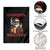 Funny Santa Drinking Beer Christmas Garden Flag Gangster Rock On Hand Xmas - Wonder Print Shop