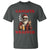 Funny Santa Drinking Beer Christmas T Shirt Gangster Rock On Hand Xmas - Wonder Print Shop