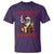 Funny Santa Drinking Beer Christmas T Shirt Gangster Rock On Hand Xmas - Wonder Print Shop