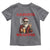Funny Santa Drinking Beer Christmas Toddler T Shirt Gangster Rock On Hand Xmas - Wonder Print Shop