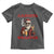 Funny Santa Drinking Beer Christmas Toddler T Shirt Gangster Rock On Hand Xmas - Wonder Print Shop