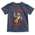 Funny Santa Drinking Beer Christmas Toddler T Shirt Gangster Rock On Hand Xmas - Wonder Print Shop
