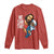 Funny Jesus Santa Meme Long Sleeve Shirt We Saw That Christmas - Wonder Print Shop