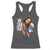 Funny Jesus Santa Meme Racerback Tank Top We Saw That Christmas - Wonder Print Shop
