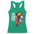 Funny Jesus Santa Meme Racerback Tank Top We Saw That Christmas - Wonder Print Shop
