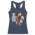 Funny Jesus Santa Meme Racerback Tank Top We Saw That Christmas - Wonder Print Shop