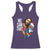 Funny Jesus Santa Meme Racerback Tank Top We Saw That Christmas - Wonder Print Shop