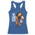 Funny Jesus Santa Meme Racerback Tank Top We Saw That Christmas - Wonder Print Shop