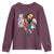 Funny Jesus Santa Meme Youth Sweatshirt We Saw That Christmas - Wonder Print Shop