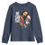 Funny Jesus Santa Meme Youth Sweatshirt We Saw That Christmas - Wonder Print Shop
