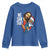 Funny Jesus Santa Meme Youth Sweatshirt We Saw That Christmas - Wonder Print Shop