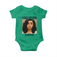 Funny Doll Face Meme Baby Onesie I Called Her A Bitch - Wonder Print Shop