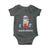 Funny Santa Gym Xmas Baby Onesie Healthy Christmas - Wonder Print Shop