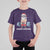 Funny Santa Gym Xmas T Shirt For Kid Healthy Christmas - Wonder Print Shop