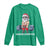 Funny Santa Gym Xmas Long Sleeve Shirt Healthy Christmas - Wonder Print Shop