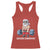 Funny Santa Gym Xmas Racerback Tank Top Healthy Christmas - Wonder Print Shop