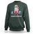 Funny Santa Gym Xmas Sweatshirt Healthy Christmas - Wonder Print Shop