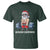 Funny Santa Gym Xmas T Shirt Healthy Christmas - Wonder Print Shop