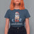 Funny Santa Gym Xmas T Shirt For Women Healthy Christmas - Wonder Print Shop