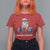 Funny Santa Gym Xmas T Shirt For Women Healthy Christmas - Wonder Print Shop