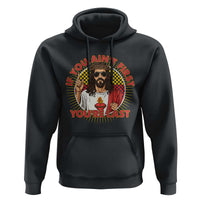 Funny Jesus Racing Hoodie If You Are Not First You Are Last - Wonder Print Shop