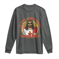 Funny Jesus Racing Long Sleeve Shirt If You Are Not First You Are Last - Wonder Print Shop