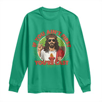Funny Jesus Racing Long Sleeve Shirt If You Are Not First You Are Last - Wonder Print Shop