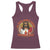 Funny Jesus Racing Racerback Tank Top If You Are Not First You Are Last - Wonder Print Shop