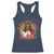 Funny Jesus Racing Racerback Tank Top If You Are Not First You Are Last - Wonder Print Shop