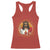 Funny Jesus Racing Racerback Tank Top If You Are Not First You Are Last - Wonder Print Shop