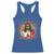 Funny Jesus Racing Racerback Tank Top If You Are Not First You Are Last - Wonder Print Shop