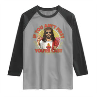 Funny Jesus Racing Raglan Shirt If You Are Not First You Are Last - Wonder Print Shop