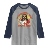 Funny Jesus Racing Raglan Shirt If You Are Not First You Are Last - Wonder Print Shop
