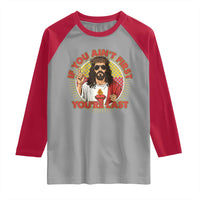 Funny Jesus Racing Raglan Shirt If You Are Not First You Are Last - Wonder Print Shop