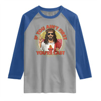 Funny Jesus Racing Raglan Shirt If You Are Not First You Are Last - Wonder Print Shop