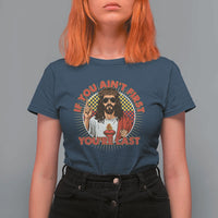 Funny Jesus Racing T Shirt For Women If You Are Not First You Are Last - Wonder Print Shop