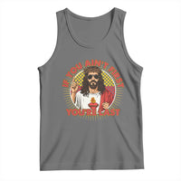 Funny Jesus Racing Tank Top If You Are Not First You Are Last - Wonder Print Shop