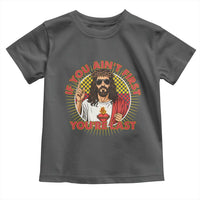 Funny Jesus Racing Toddler T Shirt If You Are Not First You Are Last - Wonder Print Shop
