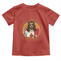 Funny Jesus Racing Toddler T Shirt If You Are Not First You Are Last - Wonder Print Shop