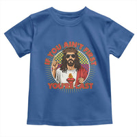 Funny Jesus Racing Toddler T Shirt If You Are Not First You Are Last - Wonder Print Shop