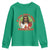 Funny Jesus Racing Youth Sweatshirt If You Are Not First You Are Last - Wonder Print Shop