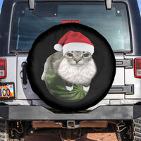 Watermelon Cat Christmas Spare Tire Cover Funny Silly Kitten Meme - Wonder Print Shop