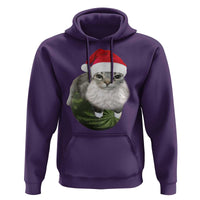 Watermelon Cat Christmas Hoodie Funny Silly Kitten Meme - Wonder Print Shop