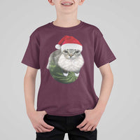 Watermelon Cat Christmas T Shirt For Kid Funny Silly Kitten Meme - Wonder Print Shop