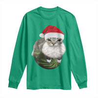 Watermelon Cat Christmas Long Sleeve Shirt Funny Silly Kitten Meme - Wonder Print Shop
